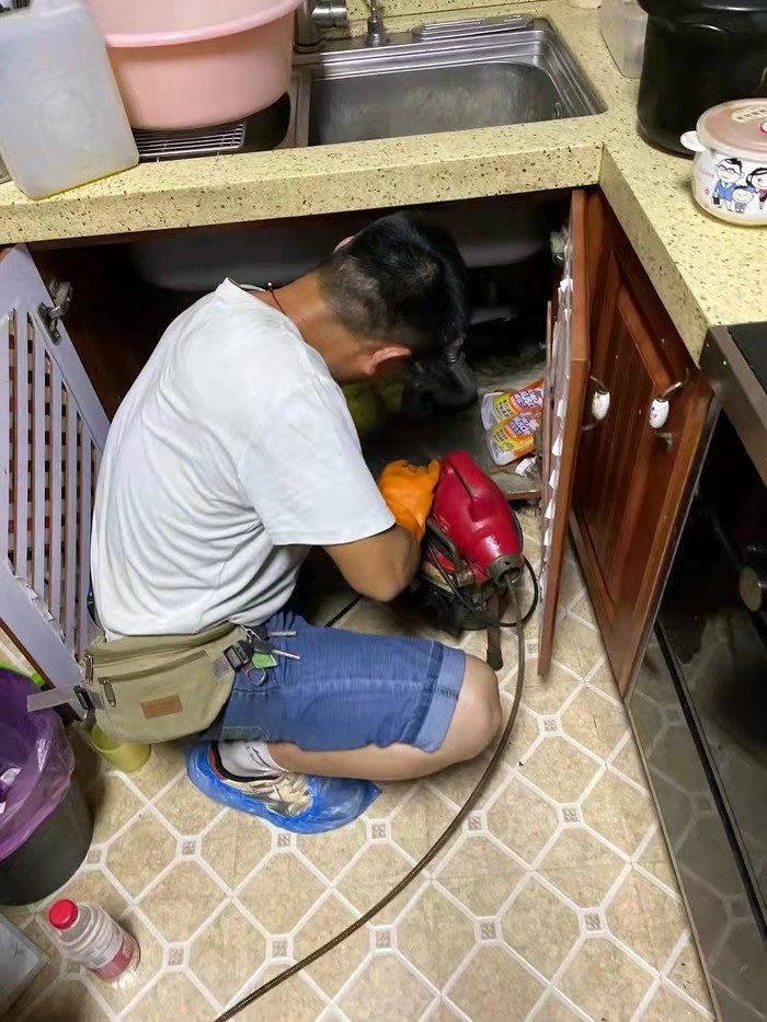 石拐通下水道